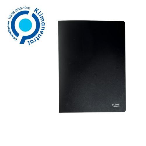 [449093] LEITZ Porte-vues Leitz Recycle, 20 pochettes, capacité 40 feuilles, noir
