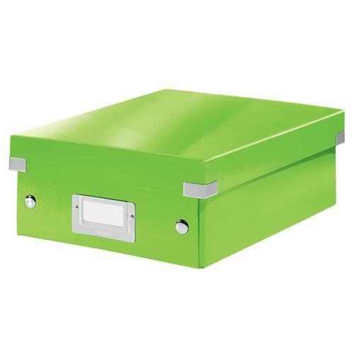 [449159] LEITZ Boîte CLICK&STORE taille S avec compartiments amovibles. Coloris Vert