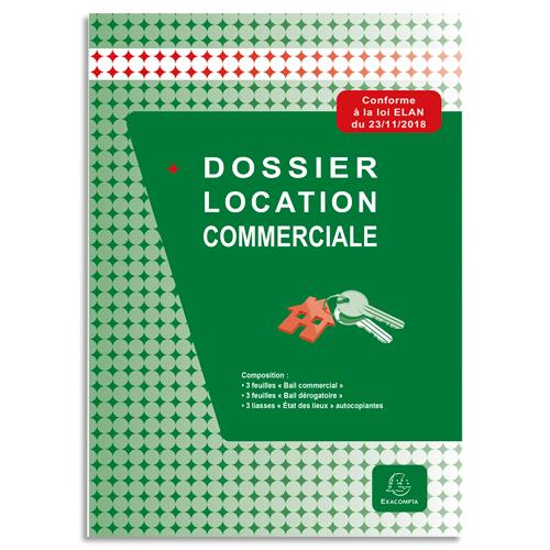 [449477] EXACOMPTA Dossier complet location commerciale. Format 30x21,5cm