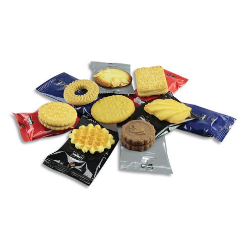 [175393] MIKO CAFE Boîte de 125 biscuits Furio d'environ 815g emballé individuellement