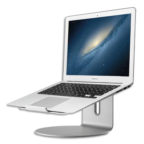 [450849] ALBA Support rotatif 360° pour ordinateur portable 11 à 17'' - ouverture pour passage de câbles