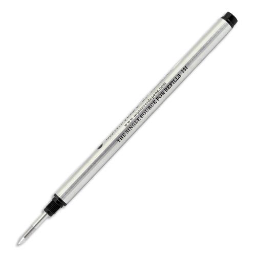 [451090] SIGN Blister de 2 recharges rollers MONTEVERDE compatible Cross pointe Fine. Coloris noir