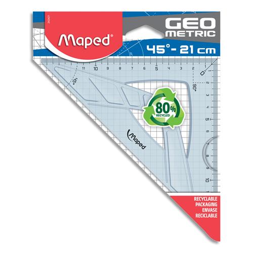 [303313] MAPED Geometric - Équerre 21 cm - 45°