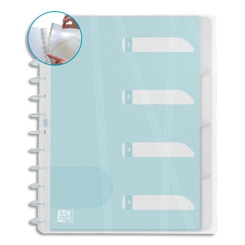 [032029] OXFORD Protège-documents Variozip Hawaï A4 30 pochettes en PP incolore