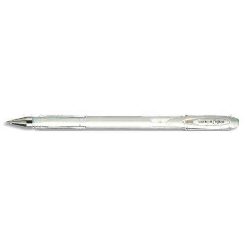 [283474] UNI-BALL Stylo encre gel Signo Fantastic-Gel. Couleur blanc couvrant. Pointe moyenne
