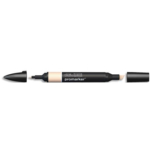 [382086] WINSOR & NEWTON Feutre double pointe PROMARKER. Une pointe fine et une pointe large. Couleur Vieux Rose