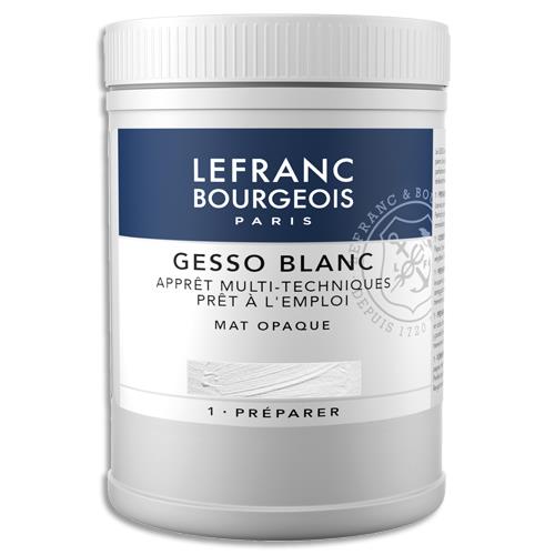 [456653] LEFRANC BOURGEOIS Gesso Blanc 500ml