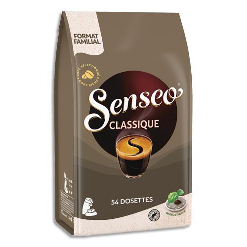 [457810] SENSEO Paquet de 54 dosettes de café moulu Classic Equilibré