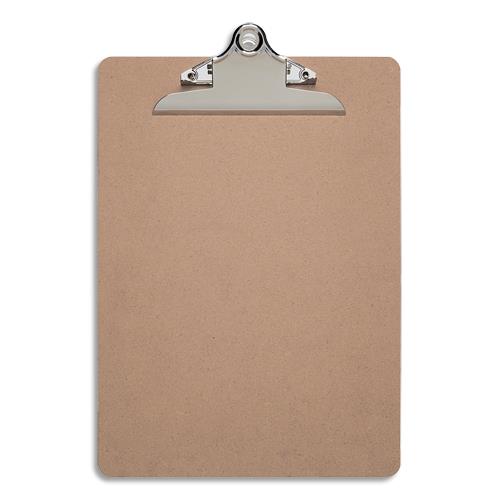 [457899] MAUL Porte-bloc simple A4 en isorel avec pince métal.