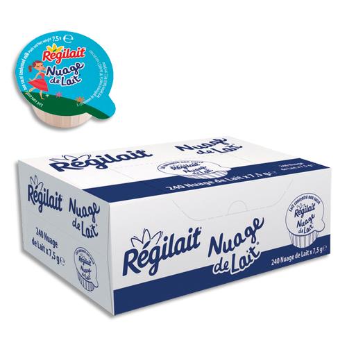 [458212] REGILAI Boîte de 240 coupelles de lait concentré non sucré entier 7,5 g