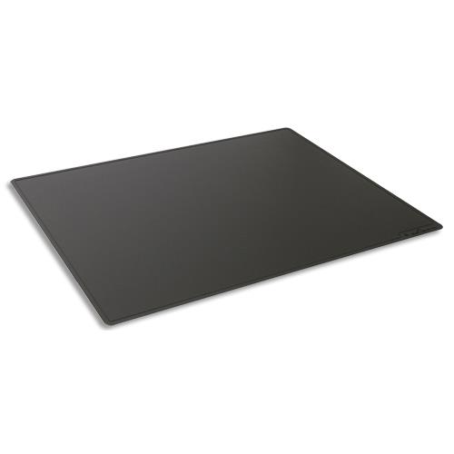 [458736] DURABLE Sous-main en polypropylène. Bords arrondis - Surface antidérapante - Dim (lxp) : 53 x 40 cm Noir