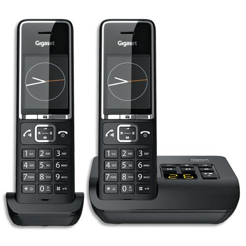 [458923] GIGASET Téléphone sans fil COMFORT 550A DUO avec répondeur (dont eco-taxe de 0,08 €)