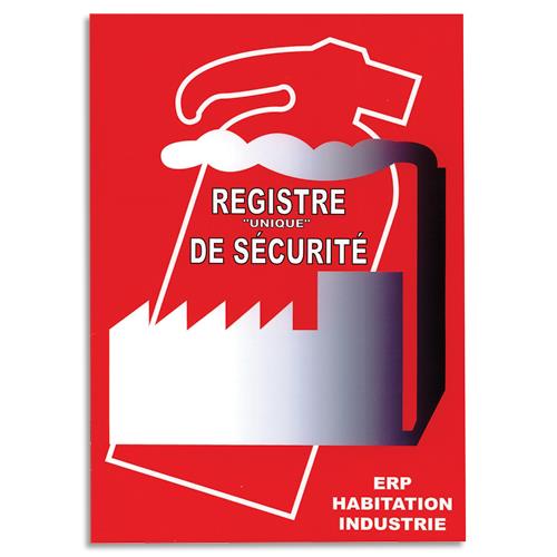 [459113] WONDAY Registre de sécurité A4 64 pages, présente toutes les règles relative ERP, L30xH0,4xl21 cm