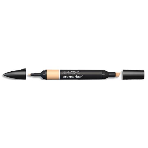 [459139] WINSOR & NEWTON Marqueur ''ProMarker'' à double-pointe. Encres, non toxiques, à base d'alcool. Beige