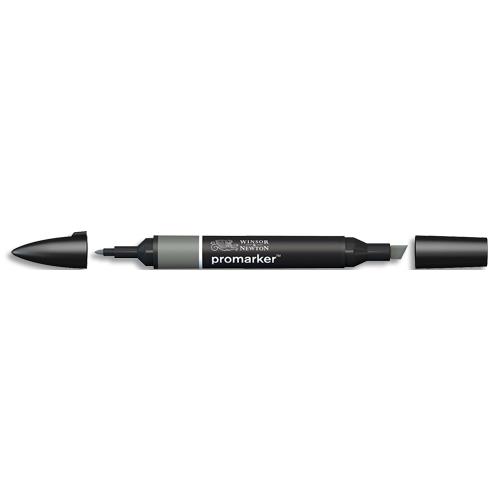 [459140] WINSOR & NEWTON Marqueur ''ProMarker'' double-pointe. Encres, non toxiques, à base d'alcool. Gris froid 5