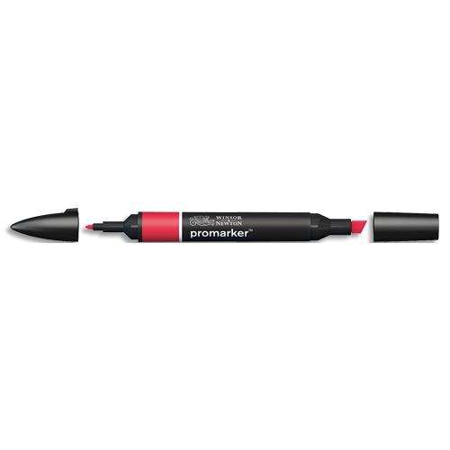 [459141] WINSOR & NEWTON Marqueur ''ProMarker'' à double-pointe. Encres, non toxiques, à base d'alcool. Rouge