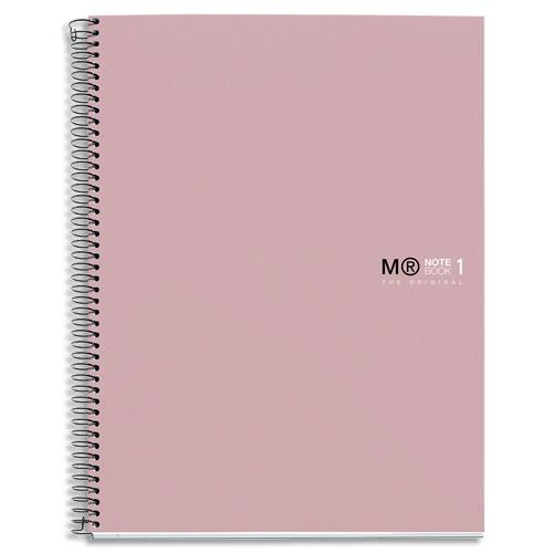 [459264] MIQUELRIUS Cahier carte spirale ORIGINAL 21x29,7cm 160 pages 90g 5x5. Coloris rose sable