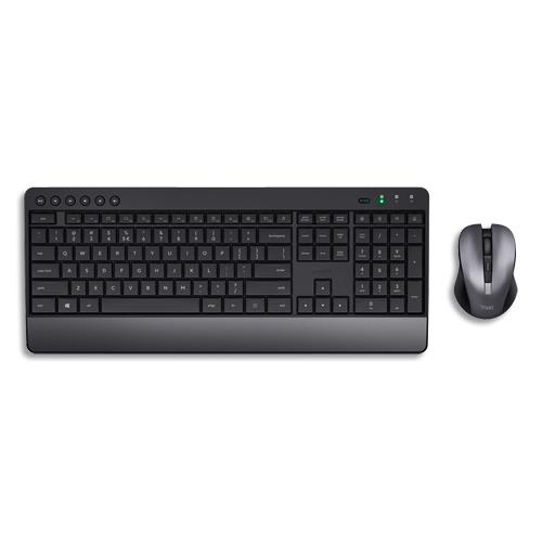 [459419] TRUST Ensemble clavier souris TREZO 24534 (dont eco-taxe de 0,23 €)