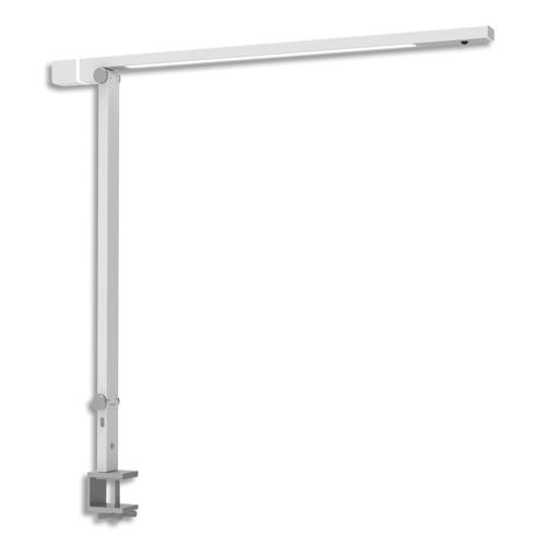 [459489] UNILUX Lampe de bureau LED VENUSLIGHT à pince. Variation intensité lumineuse et t° de couleur. Blanche (dont eco-taxe de 0,21 €)