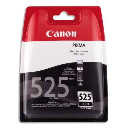 [223836] CANON Cartouche Jet d'encre PGI 525 Noir 4529B001AA (dont eco-taxe de 0,01 €)