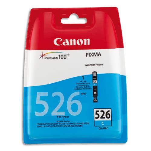 [223885] CANON Cartouche Jet d'encre Cyan CLI526C 4541B001AA (dont eco-taxe de 0,01 €)