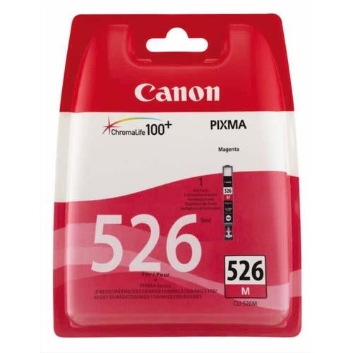 [223893] CANON Cartouche Jet d'encre Magenta CLI526M 4542B001AA (dont eco-taxe de 0,01 €)