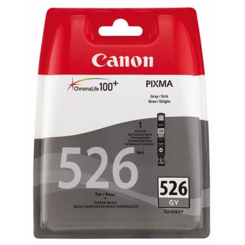 [223918] CANON Cartouche Jet d'encre Gris CLI526GY 4544B001AA (dont eco-taxe de 0,01 €)