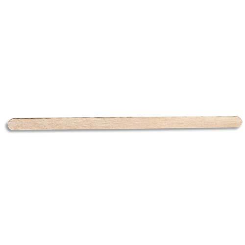 [225460] BIOWARE Carton de 1000 Agitateurs en bois - Longueur 14 cm