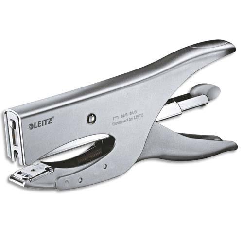 [231136] LEITZ Pince agrafeuse 5549, capacité 40 feuilles, agrafes 24/6 ou 24/8