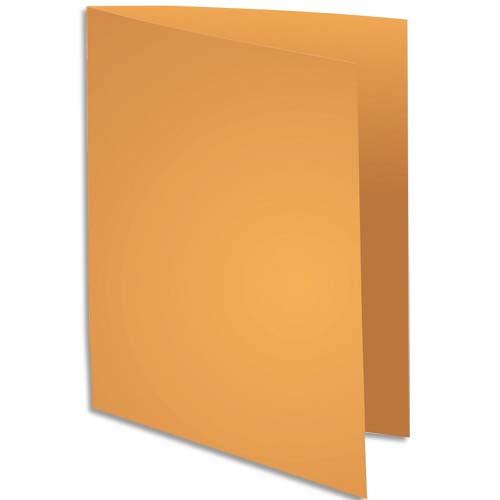 [235270] EXACOMPTA Paquet de 100 chemises ROCK'S en carte 210 grammes coloris Ocre