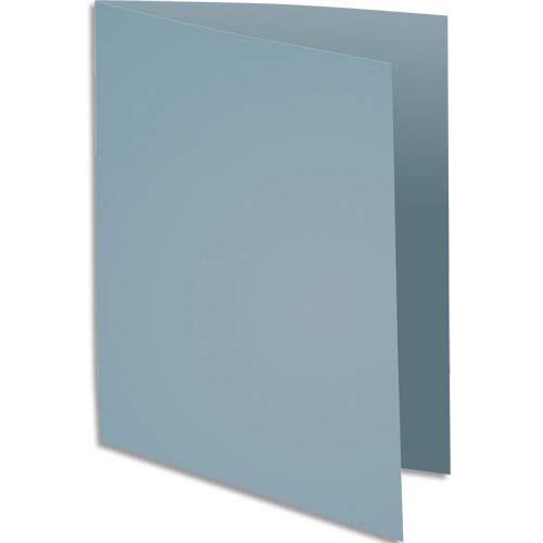 [235356] EXACOMPTA Paquet de 100 sous-chemises ROCK'S en carte 80 grammes coloris Gris
