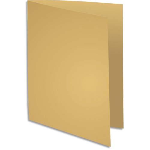 [235388] EXACOMPTA Paquet de 100 sous-chemises ROCK'S en carte 80 grammes coloris coloris Havane
