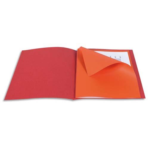[235428] EXACOMPTA Paquet de 25 chemises 210g + 50 sous-chemises 80g ROCK'S en carte coloris assortis