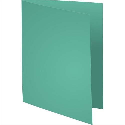 [235637] EXACOMPTA Paquet de 100 chemises SUPER 250 en carte 210 grammes coloris Vert clair