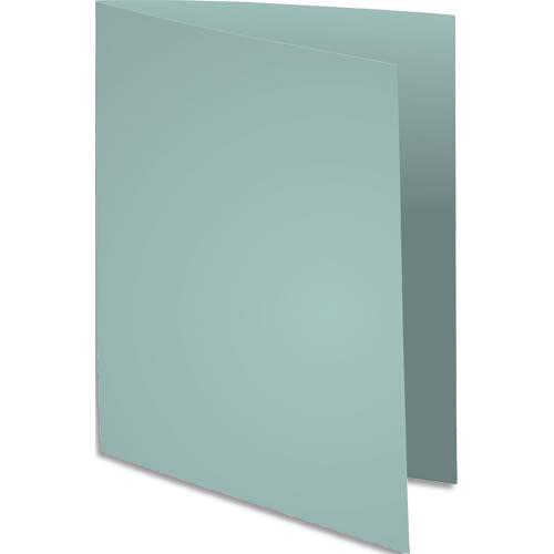 [235655] EXACOMPTA Paquet de 100 chemises SUPER 250 en carte 210 grammes coloris Gris
