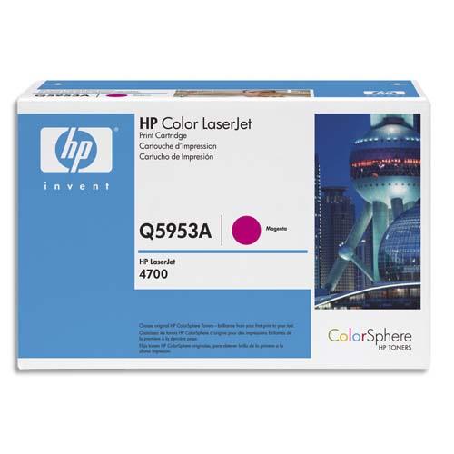 [241214] HP Cartouche Laser Magenta Q5953A (dont eco-taxe de 0,35 €)