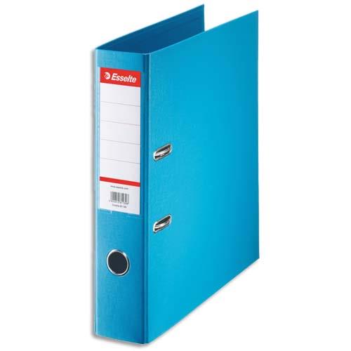 [252915] ESSELTE Classeur à levier Standard, A4, 7,5 cm, PP, bleu clair