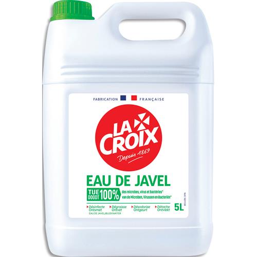 [261907] LA CROIX Bidon de 5 litres d'eau de Javel traditionnelle