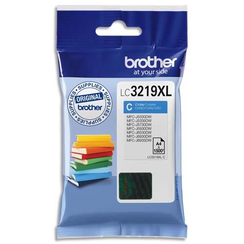 [262017] BROTHER Cartouche Jet encre LC3219XLC