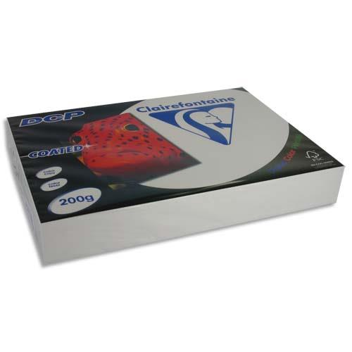 [264290] CLAIREFONTAINE Ramette 250 feuilles A3 200g DCP coated brillant 2 faces 6862