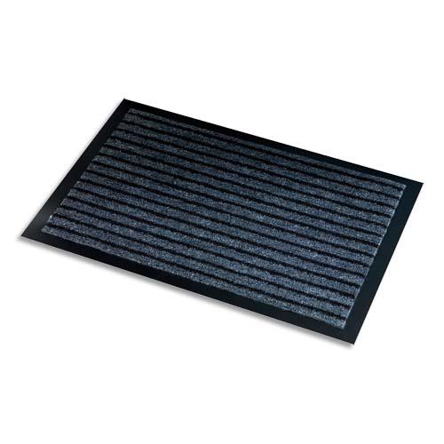 [267143] PAPERFLOW Tapis d'accueil intérieur, en PP. Coloris Gris. Dim. 60 x 90 cm, épaisseur 8 mm