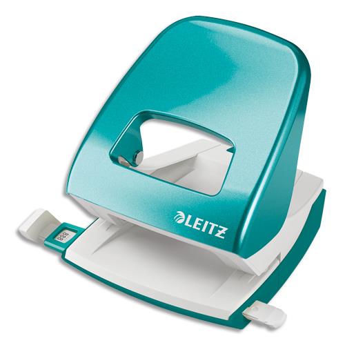 [313172] LEITZ Perforateur NeXXT menthe - 2 trous en métal - Capacité 30 feuilles - Livré en Boîte
