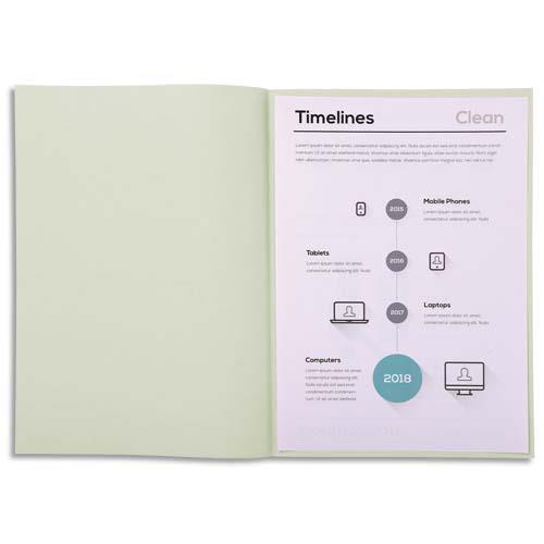 [356936] EXACOMPTA Paquet de 250 sous-chemises SUPER 60 en carte 60 grammes coloris Gris