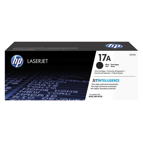 [375511] HP 17A CF217A Toner Noir Authentique pour HP LaserJet Pro M102 / M130 (dont eco-taxe de 0,08 €)