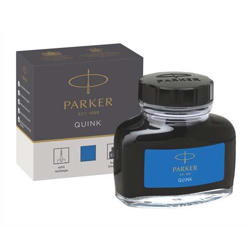 [380240] PARKER Flacon 50ml encre Bleue effaçable. En blister.