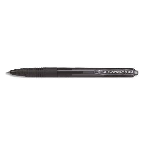 [381951] PILOT Stylo bille SUPER GRIP G rétractable pointe fine encre Noire