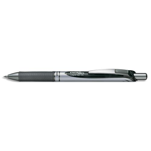 [077550] PENTEL Stylo à bille energel rétractable 0,7 mm Noir BL37