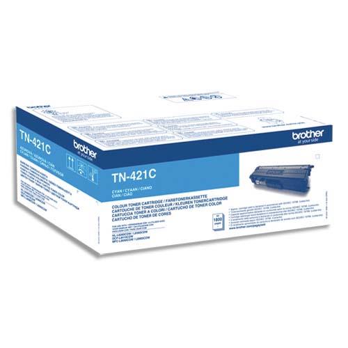 [384000] BROTHER Toner Cyan 1800 pages TN421C (dont eco-taxe de 0,10 €)