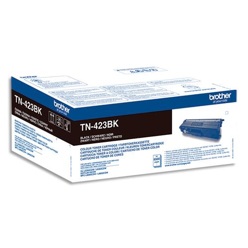 [384005] BROTHER Toner Noir 6500 pages TN423BK (dont eco-taxe de 0,10 €)