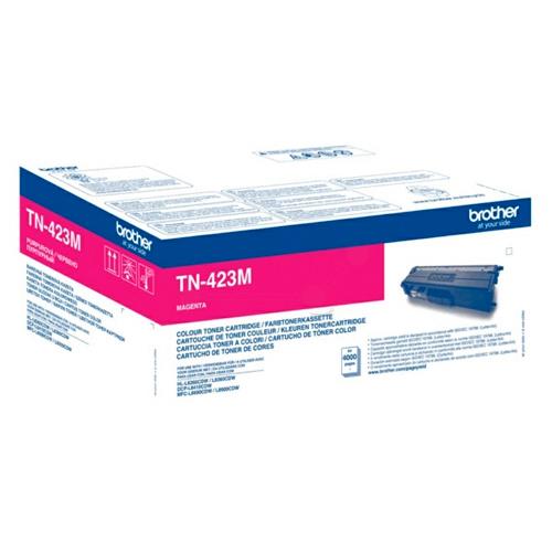 [384009] BROTHER Toner Magenta 4000 pages TN423M (dont eco-taxe de 0,10 €)